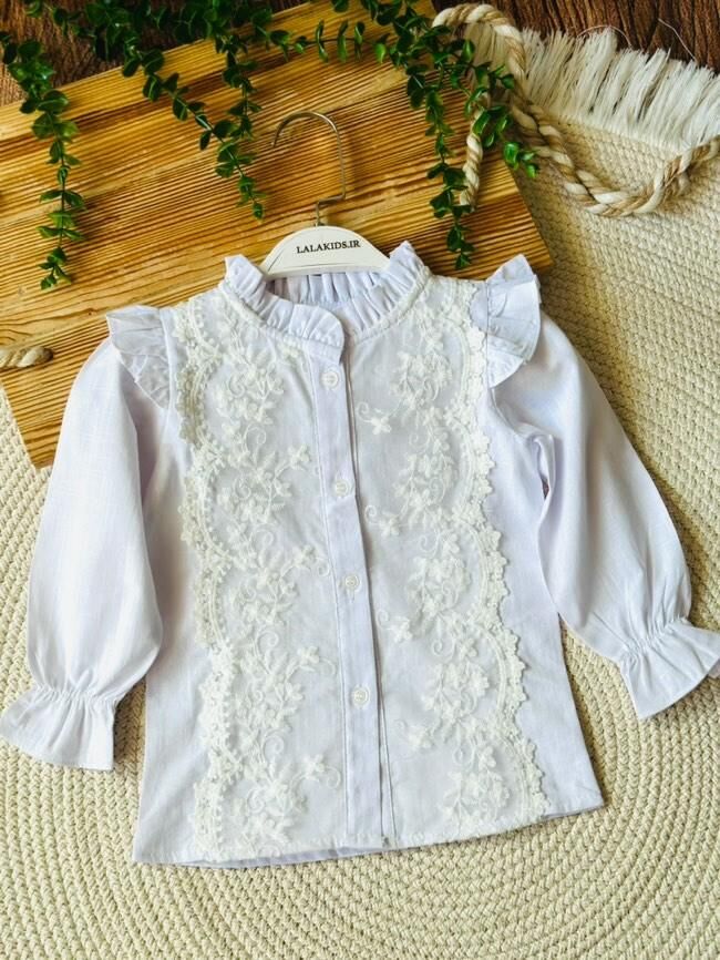 شومیز جلو ارگانزا کد 10055