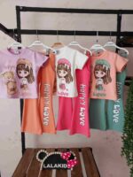 تیشرت عروسک و شلوار دمپا