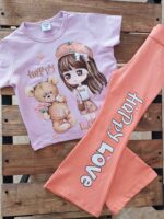 تیشرت عروسک و شلوار دمپا