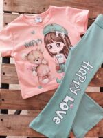 تیشرت عروسک و شلوار دمپا