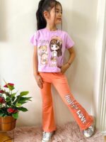 تیشرت عروسک و شلوار دمپا