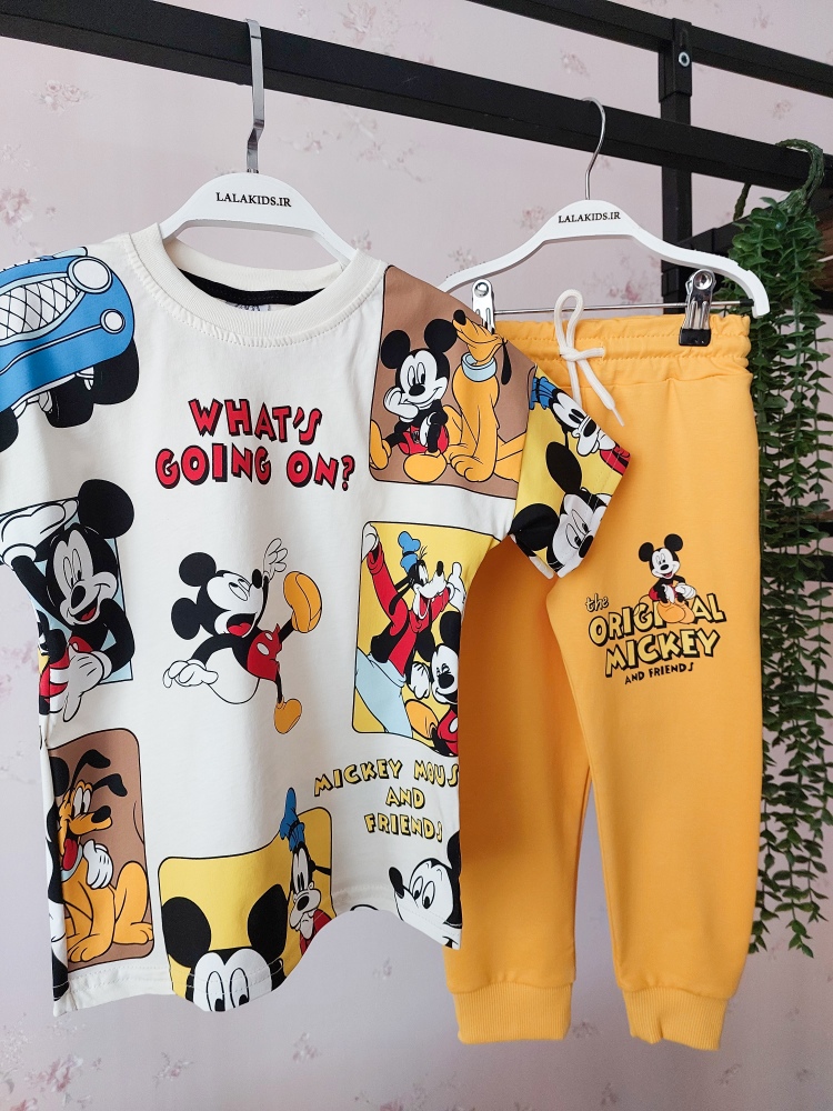 20230413_122653 تیشرت شلوار دوستان میکی ماوس