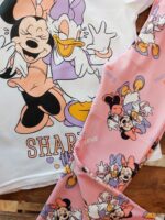 تیشرت میکی و دیسی و شلوار کبریتی