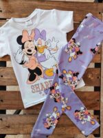 تیشرت میکی و دیسی و شلوار کبریتی