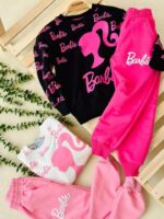 بلوز شلوار دو رنگ باربی