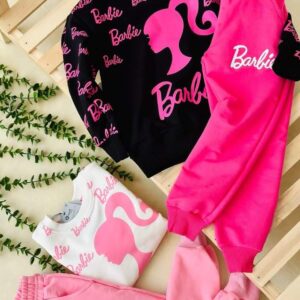 بلوز شلوار دو رنگ باربی