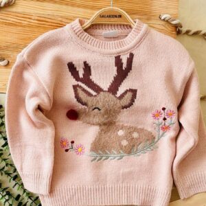 بافت طرح گوزن زارا