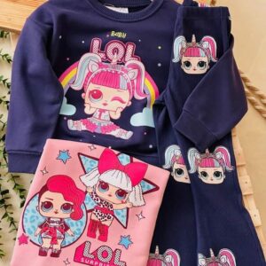 بلوز سه نخ و شلوار کبریتی لول