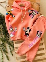 هودی شلوار تو کرکی میکی