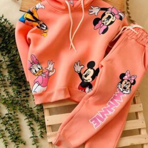 هودی شلوار تو کرکی میکی