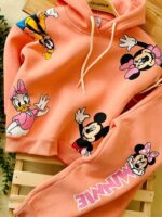 هودی شلوار تو کرکی میکی